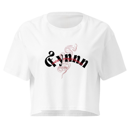 Year of the Snake White Crop Top Edition 25'